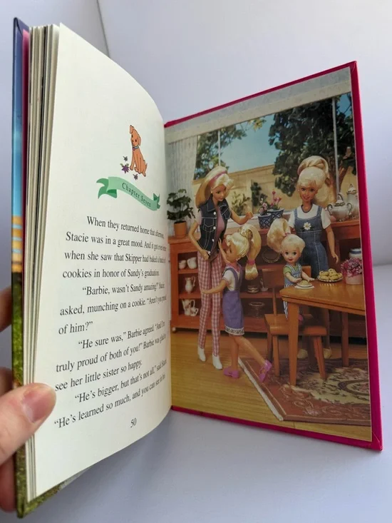 VTG Barbie Girl’s Best Friend Children's Book- Barbie & Friends Book Club 1998 - Picture 4 of 8